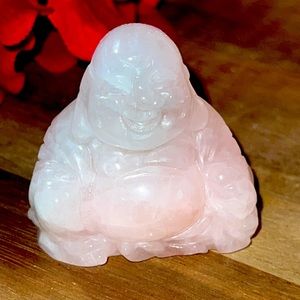 Rose Quartz Buddha